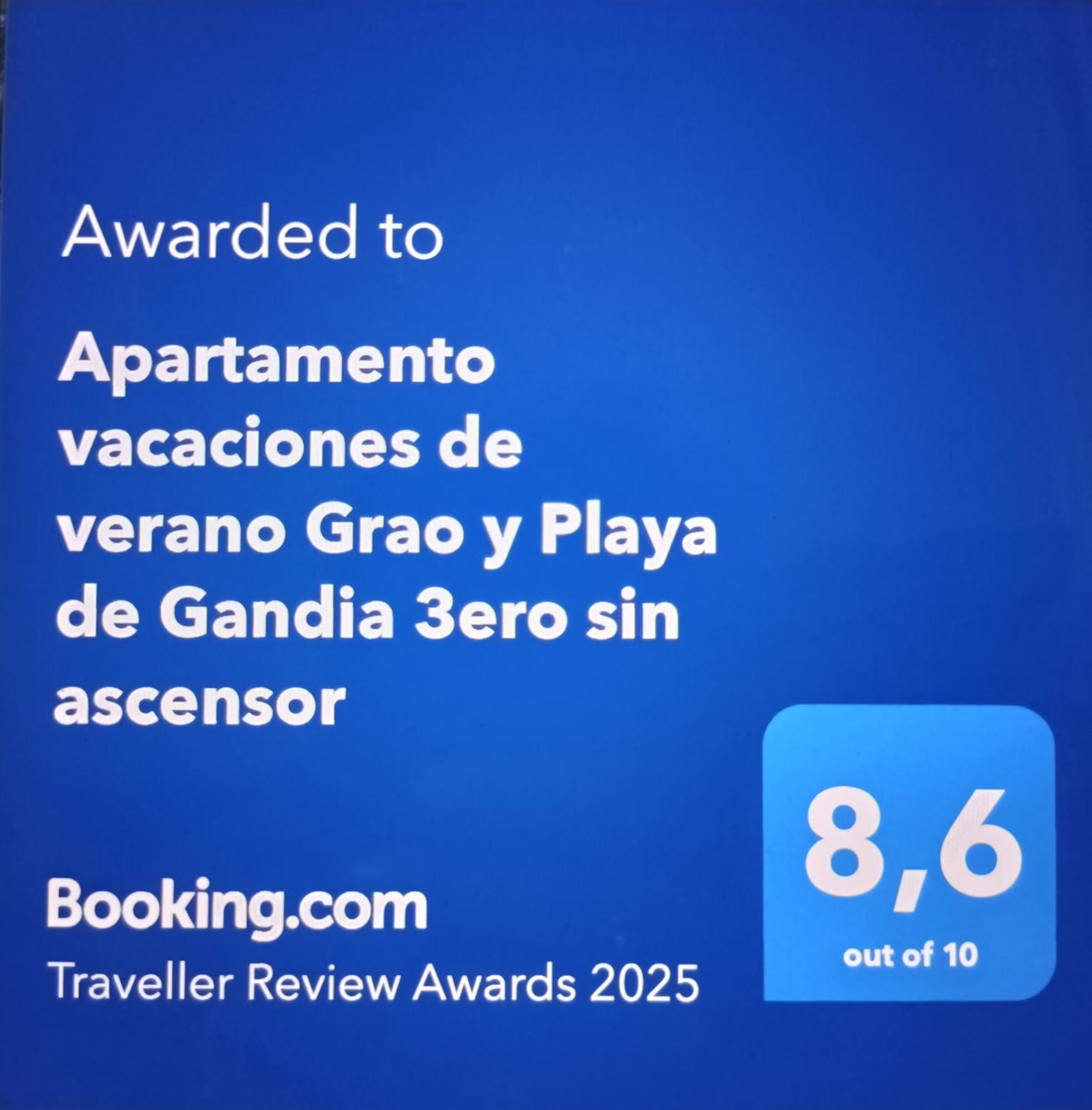 Daoiz, Vivienda Vacacional Para Familias Y Mayores De 25 Anos En El Grao De Gandia 3Ro Sin Ascensor Playa de Gandia Bagian luar foto